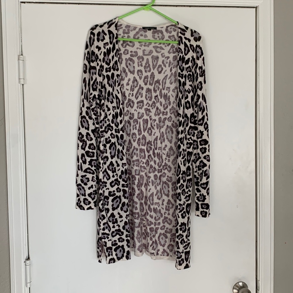 Leopard Print Cardigan
